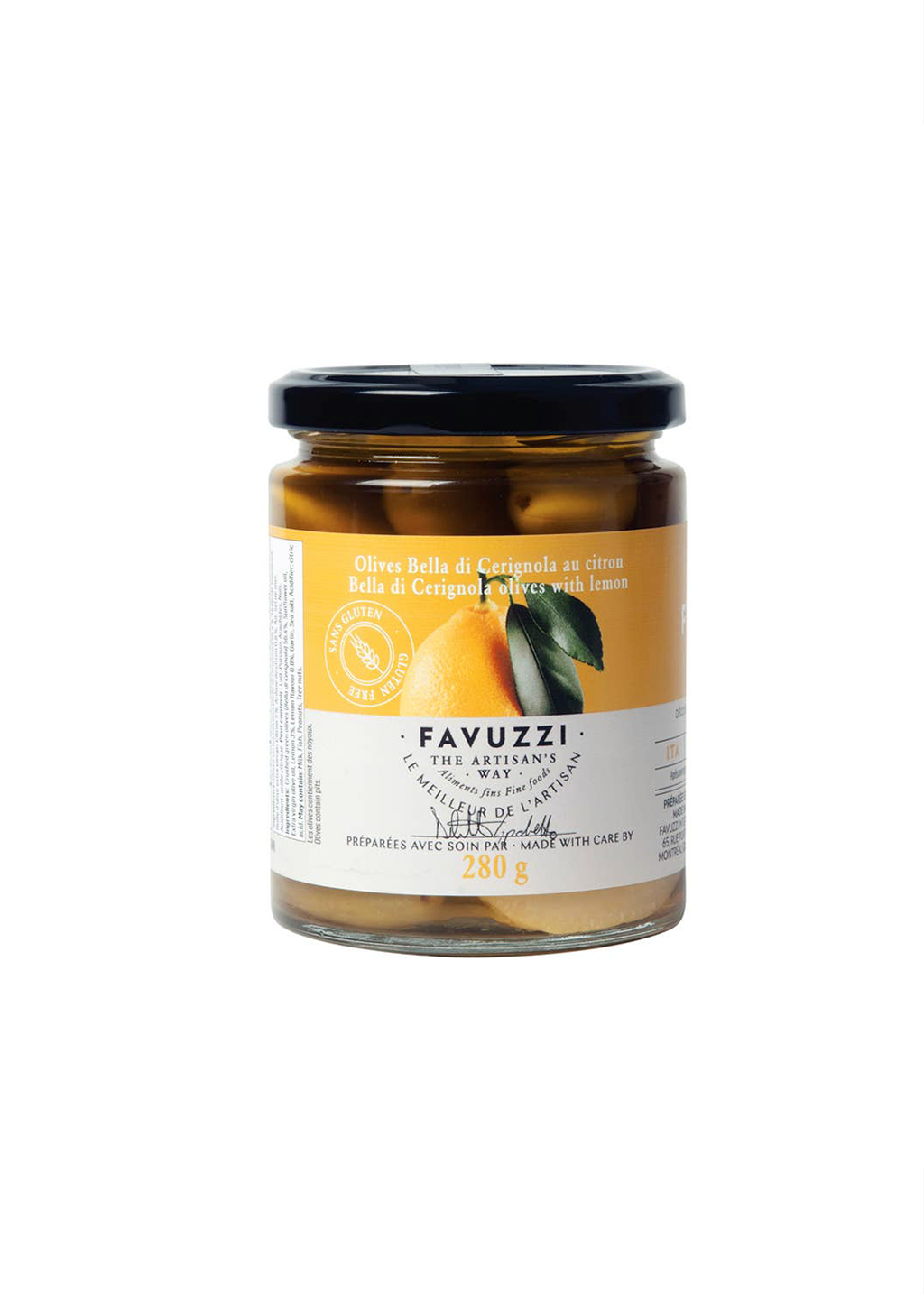 Bella Di Cerignola Olives With Lemon