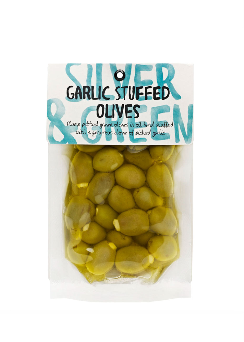 Garlic Stuffed Green Olives (pitted)