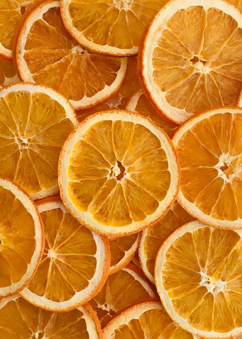 Organic Dried Orange Wheels