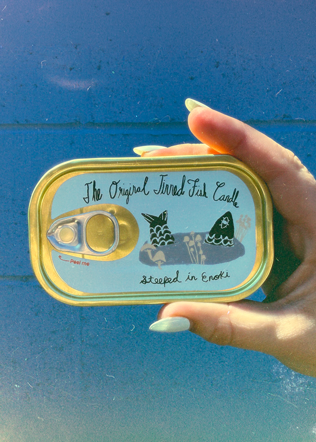 Tinned Fish Candle | Enoki Forest