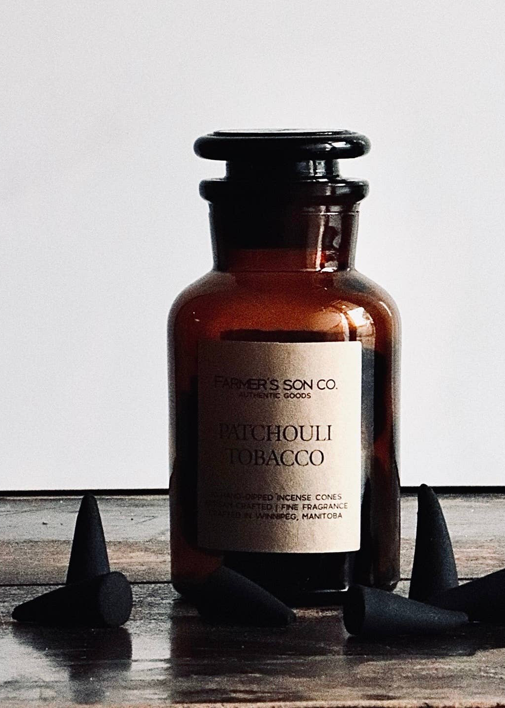 Patchouli + Tobacco Incense Cones