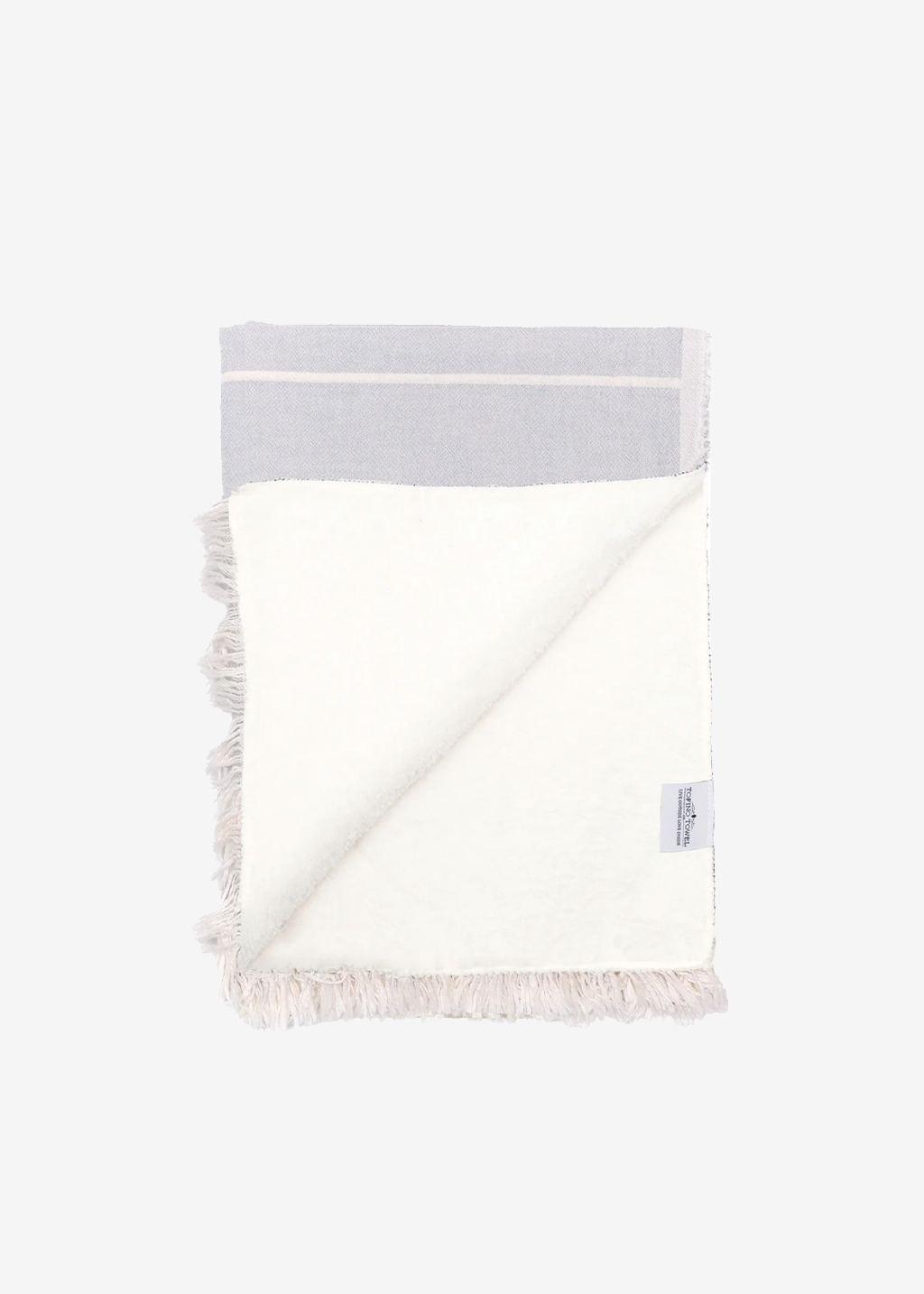 Alps Throw | Pewter