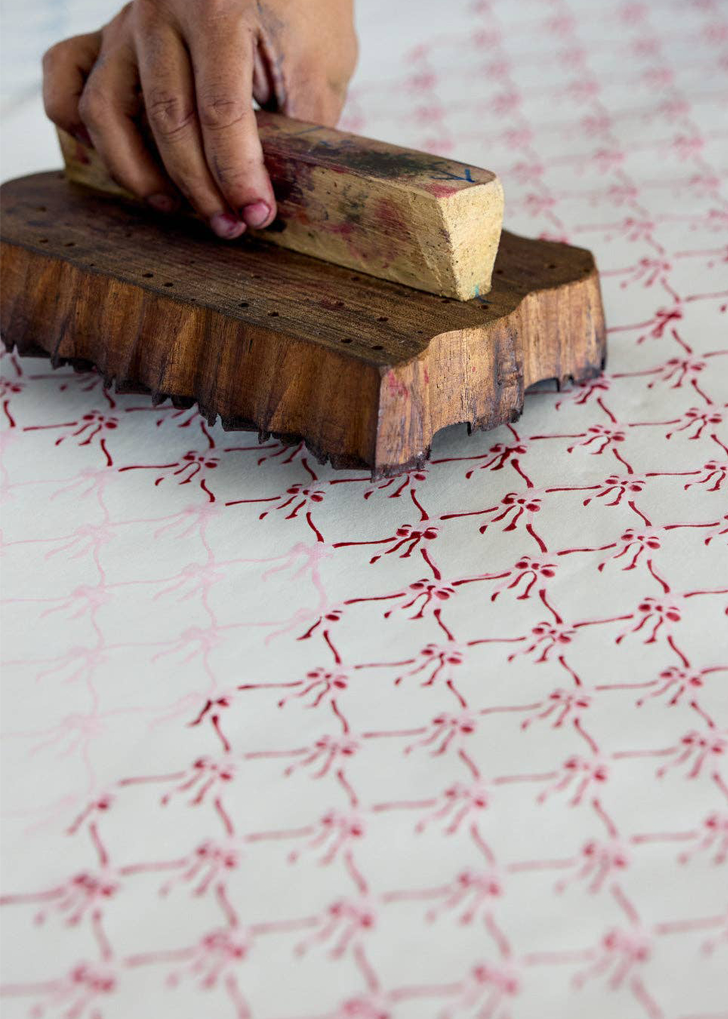 Block Printed Wrapping Paper