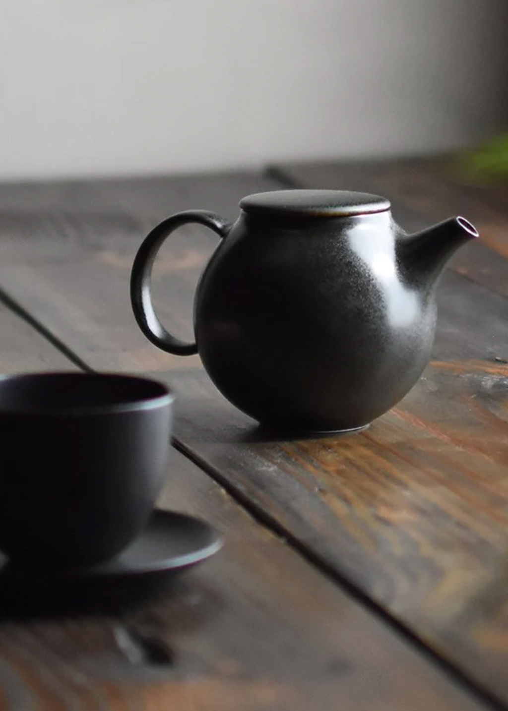 Kinto Pebble Teapot | Black