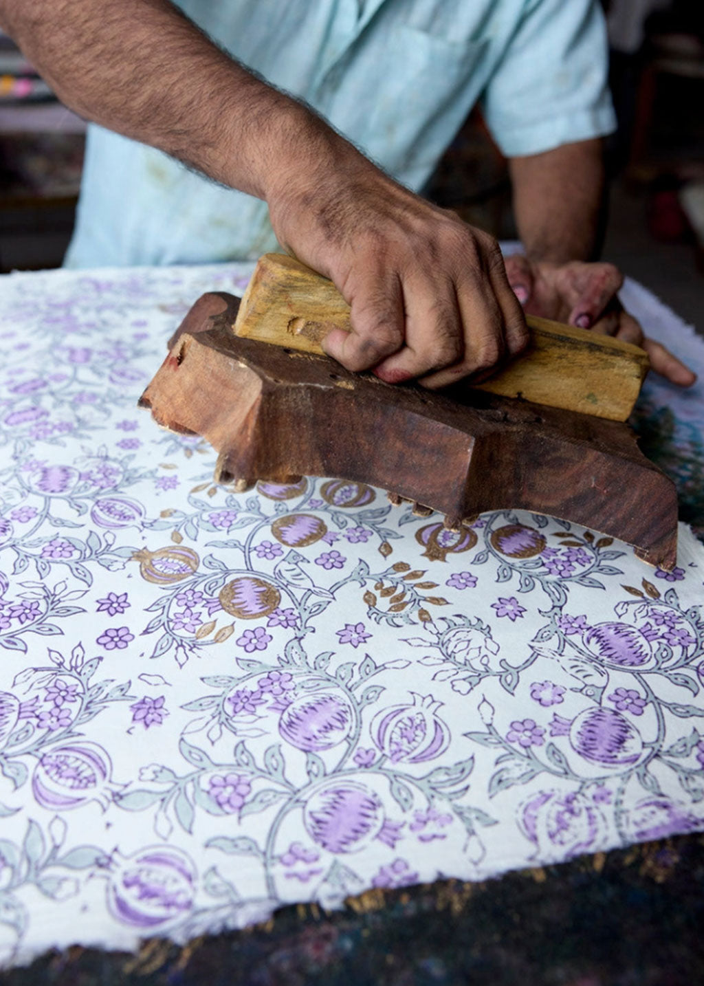 Block Printed Wrapping Paper