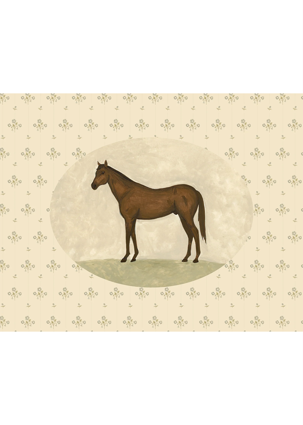 Vintage Horse Print | 8x10