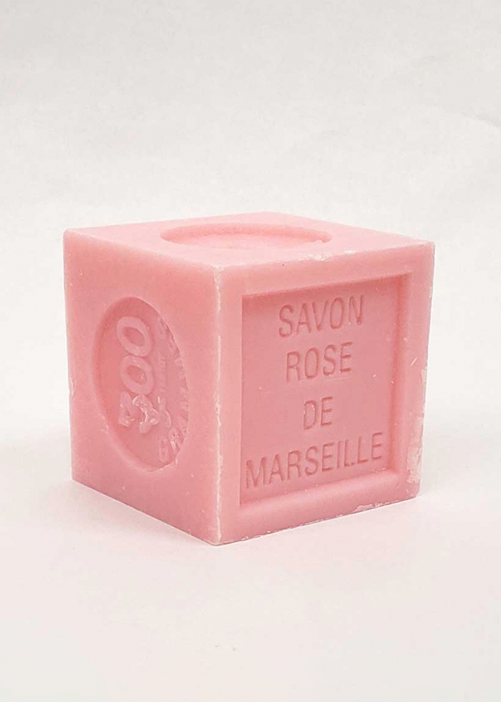 Au Savon de Marseille Soap Cube 300g Rose