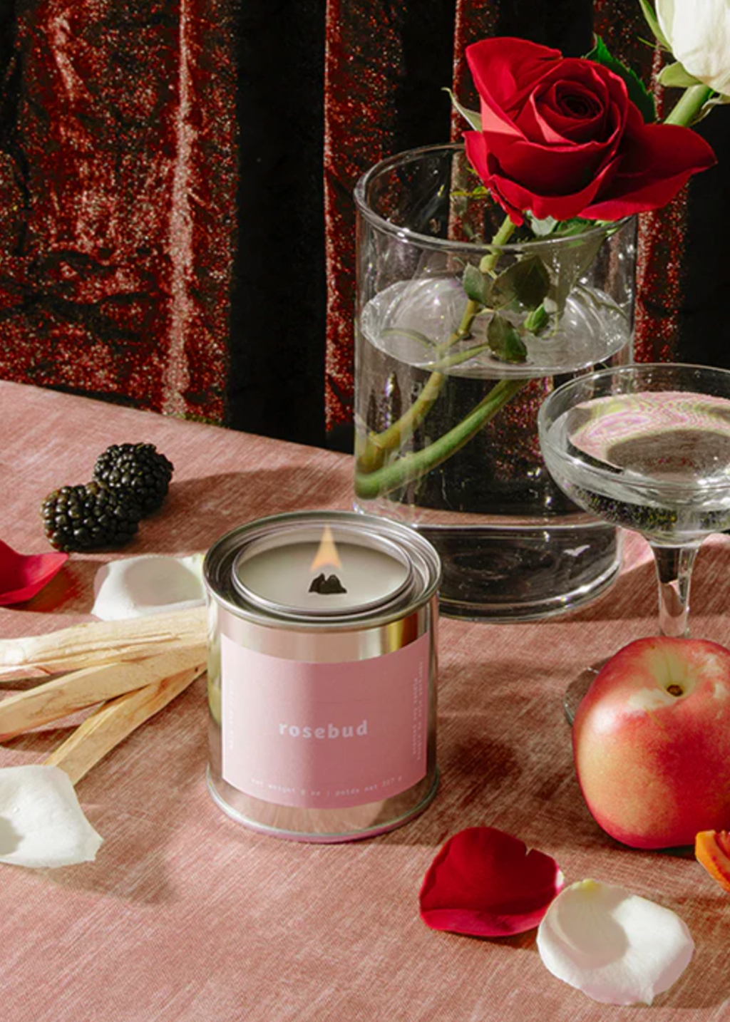 Rosebud Candle 6.8 oz