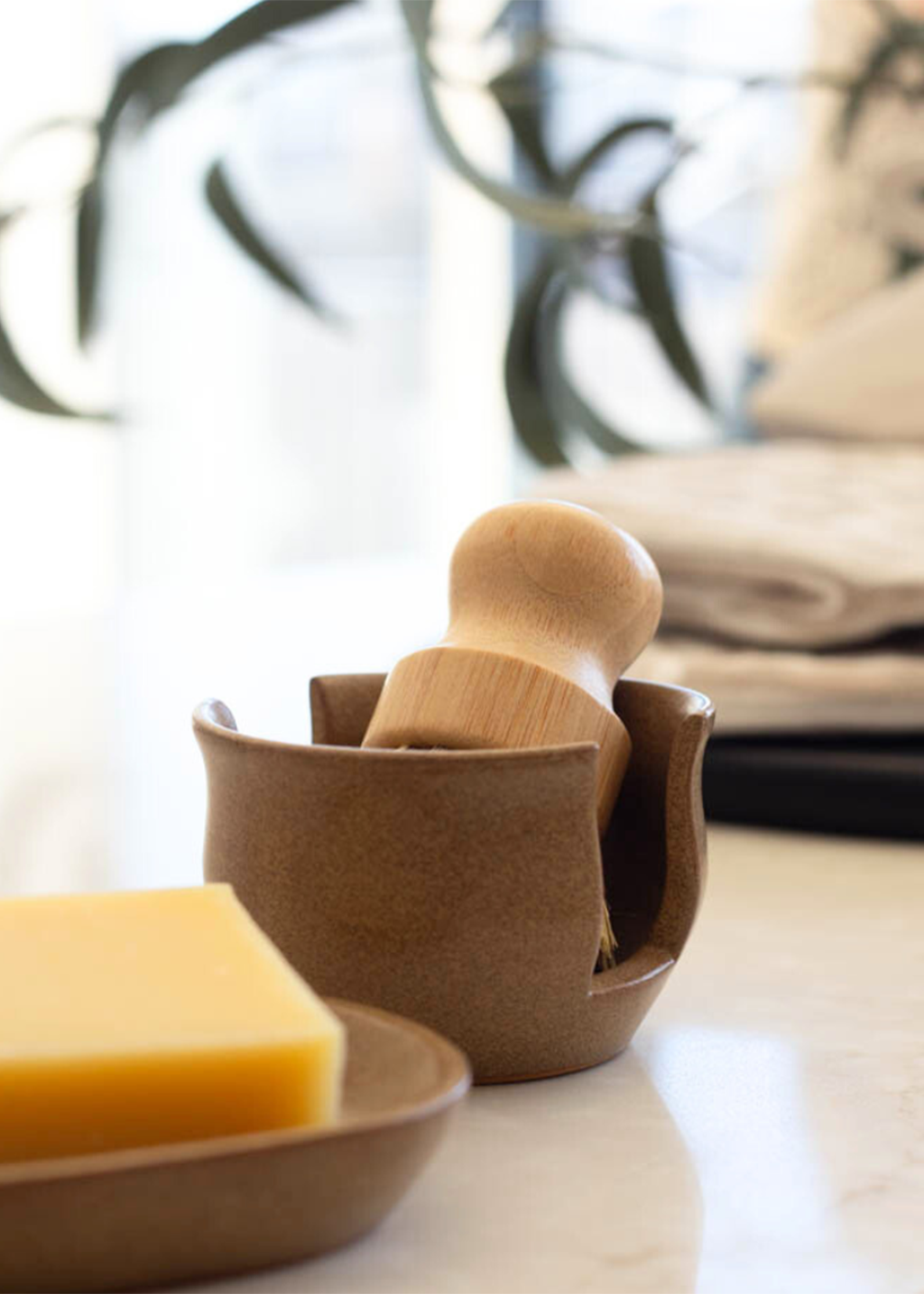 Fair Trade Ceramic Stoneware Sponge Holder