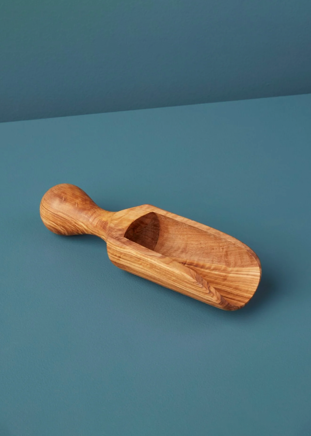 Olive Wood Flour Scoop