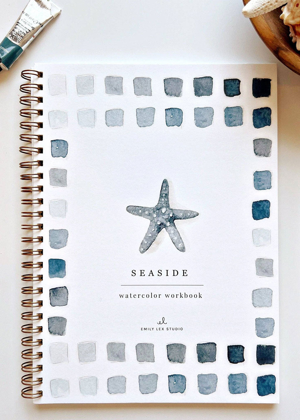 Seaside Watercolor Workbook