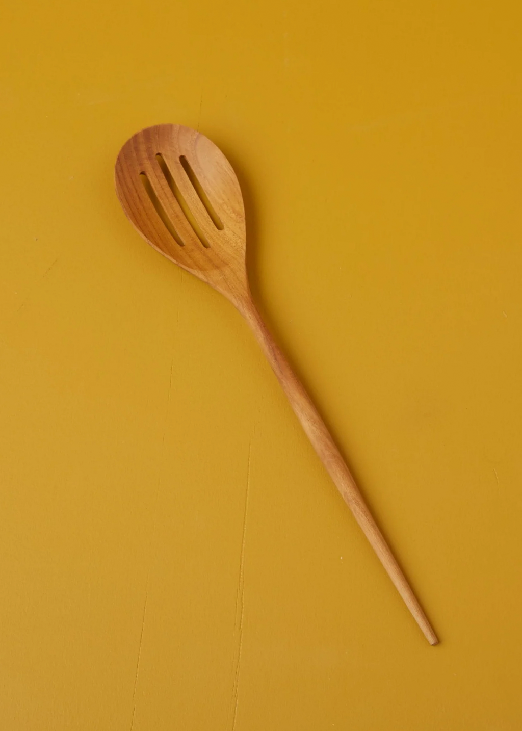 Padma Teak Slotted Spoon