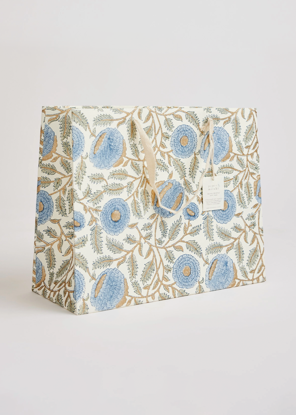 Gift Bag - Blue Stone | L