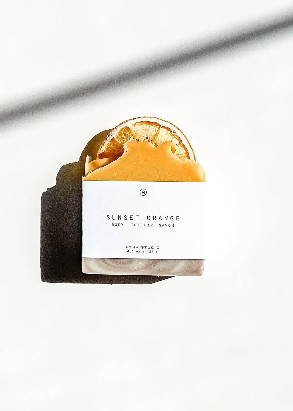 Sunset Orange Body + Face Bar