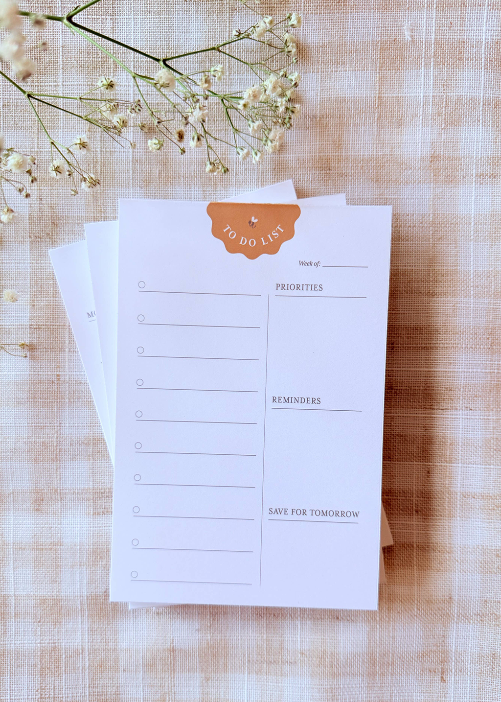 To Do List Planner Notepad