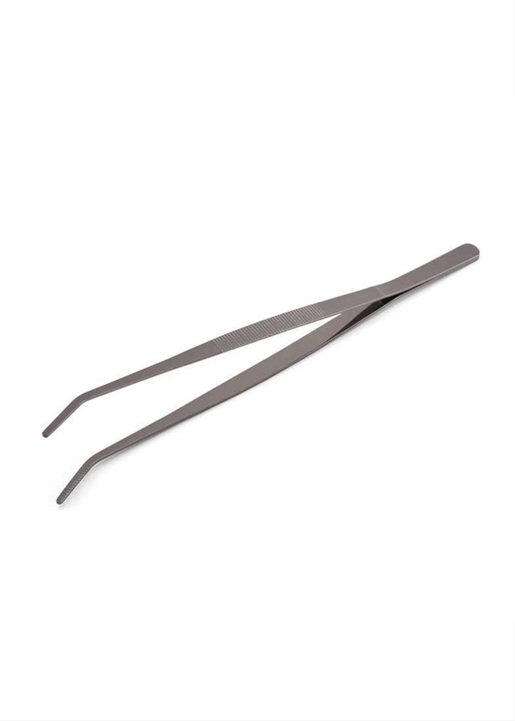 Gunmetal Slanted Garnish Tweezers