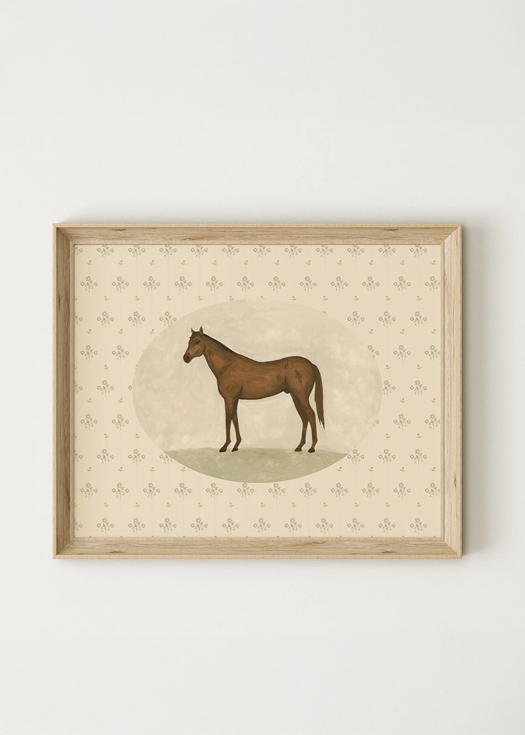 Vintage Horse Print | 8x10