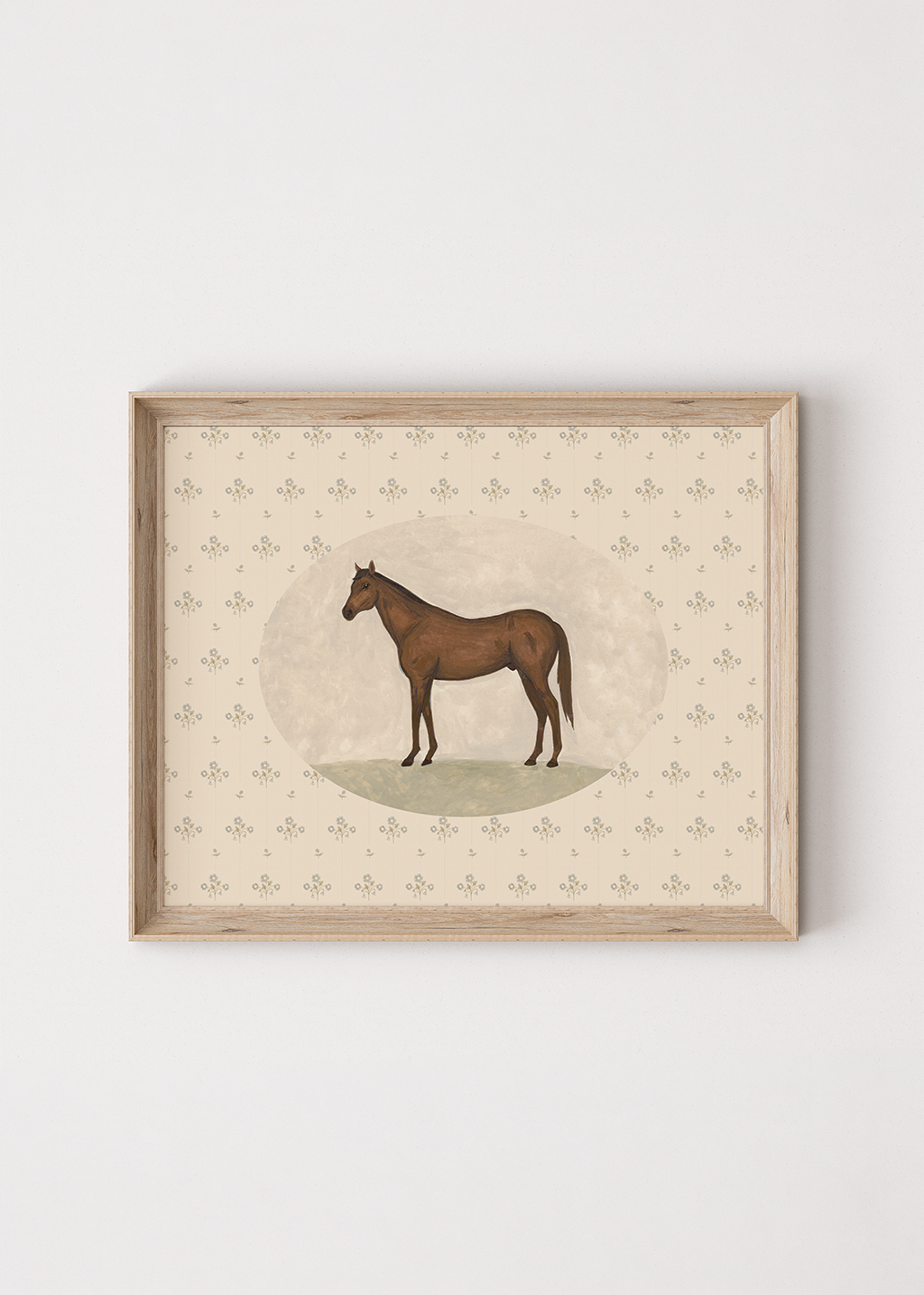 Vintage Horse Print | 11X14