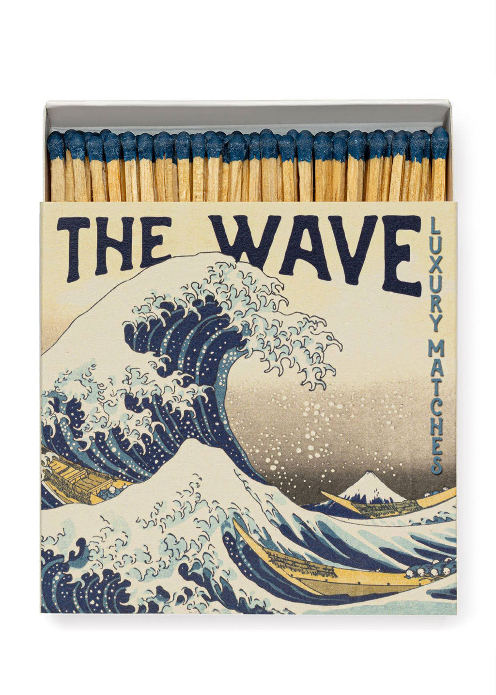 Hokusai Wave Square Matchbox