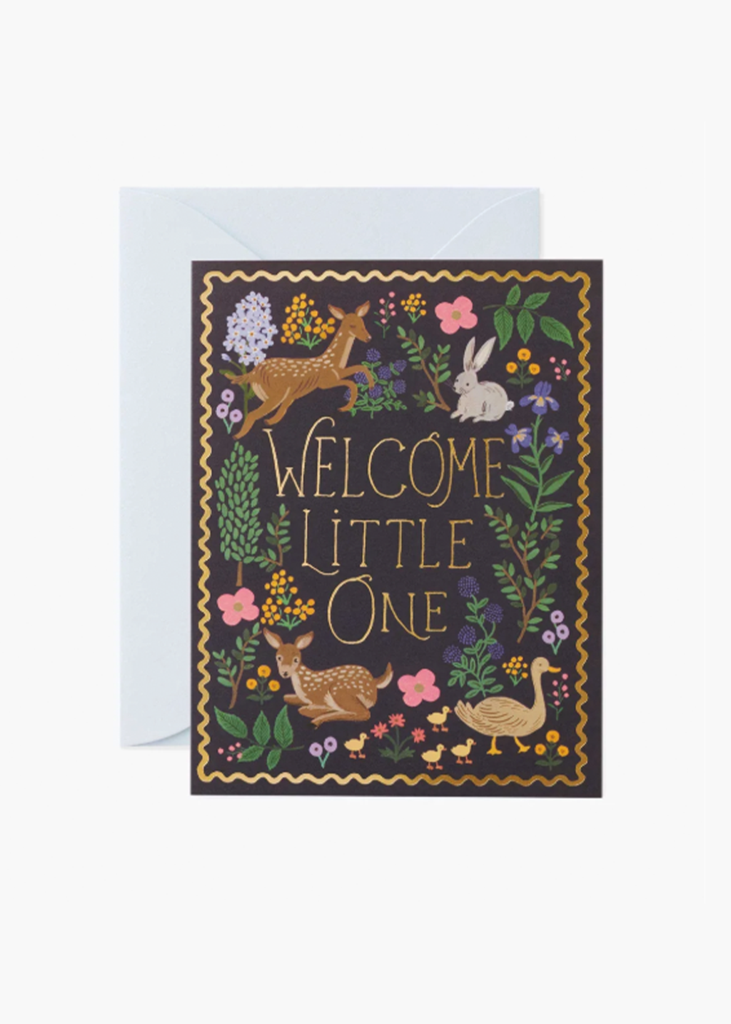 Woodland Welcome Card