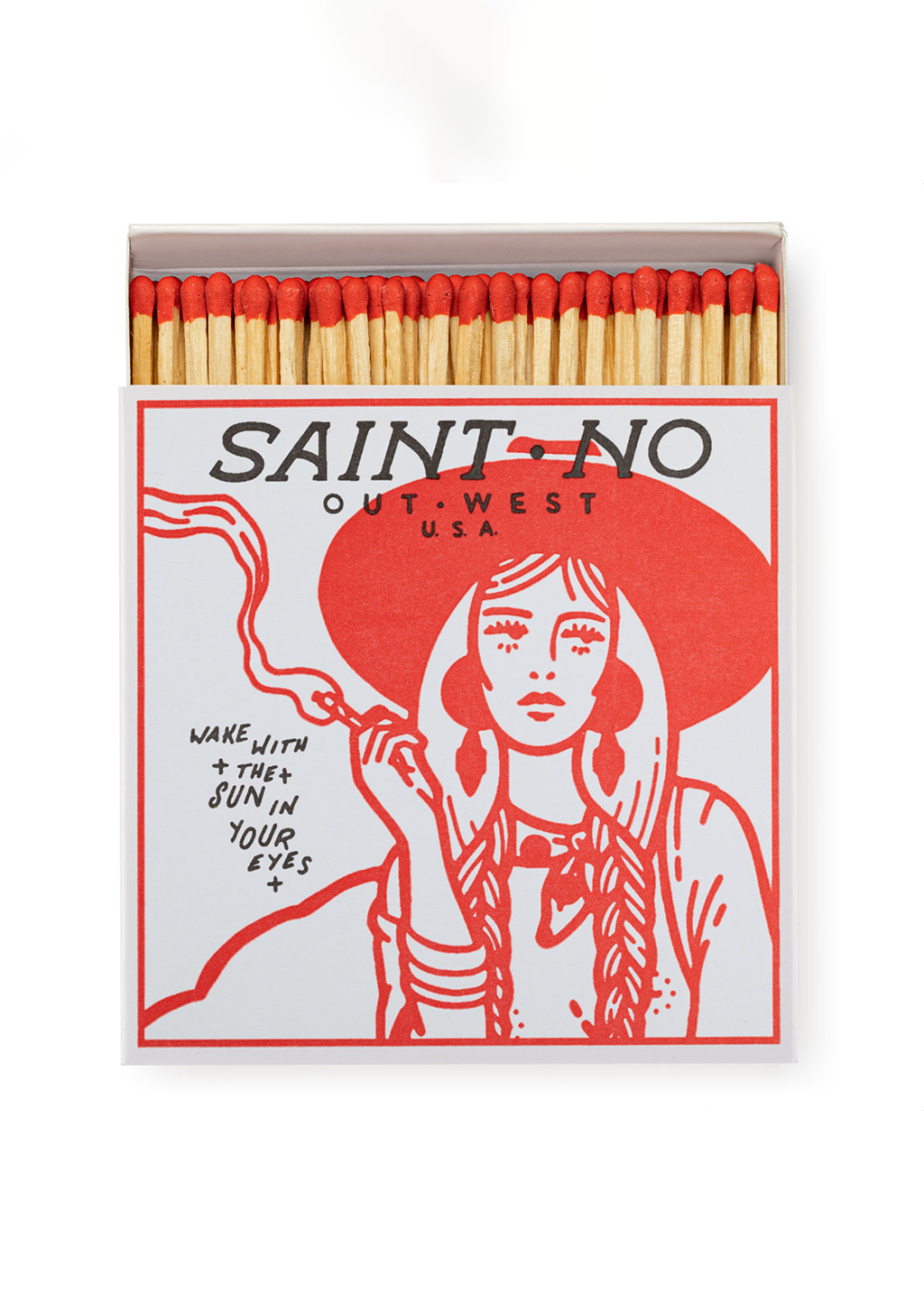 Out West Square Matchbox