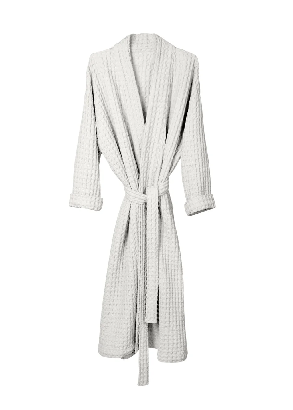 Big Waffle Bathrobe | Natural White