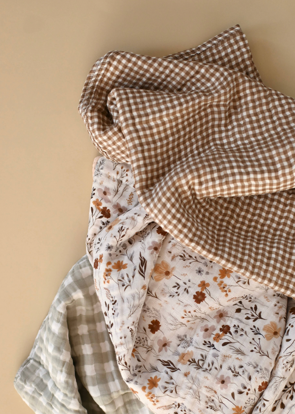 Minika Muslin Swaddle Blanket | Wildflowers