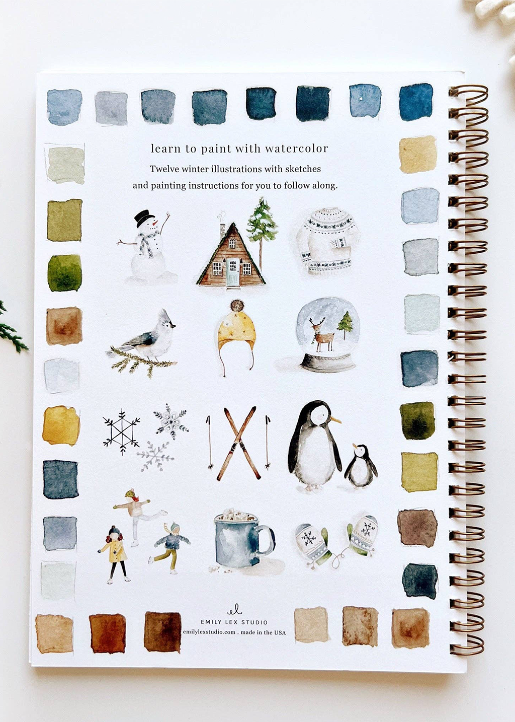 Watercolor Workbook | Winter