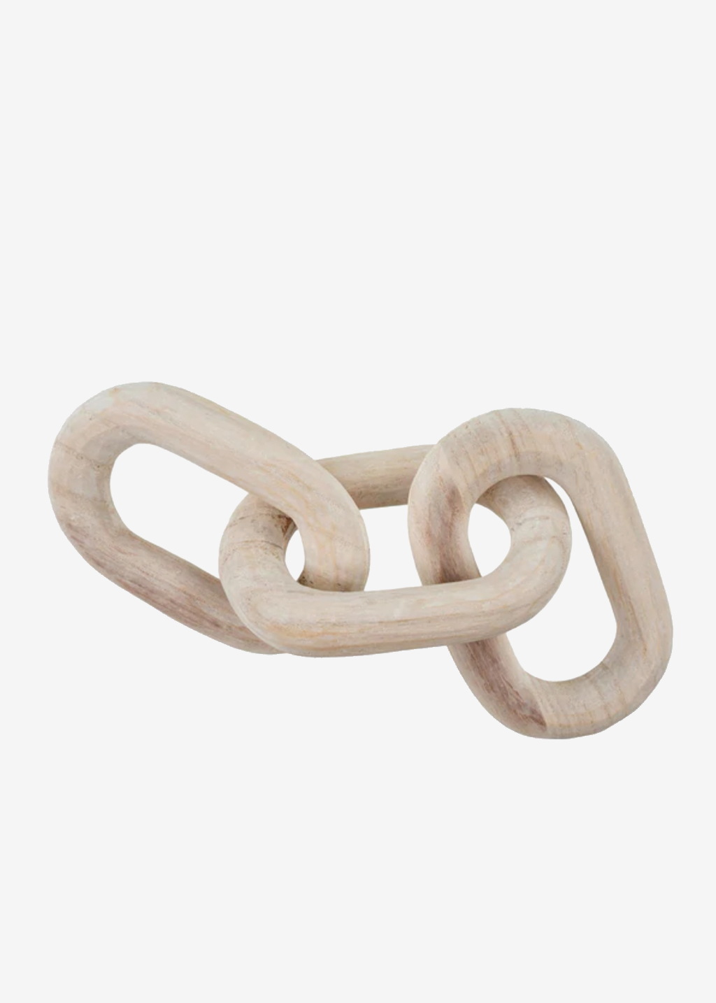 White Wooden Chain Links